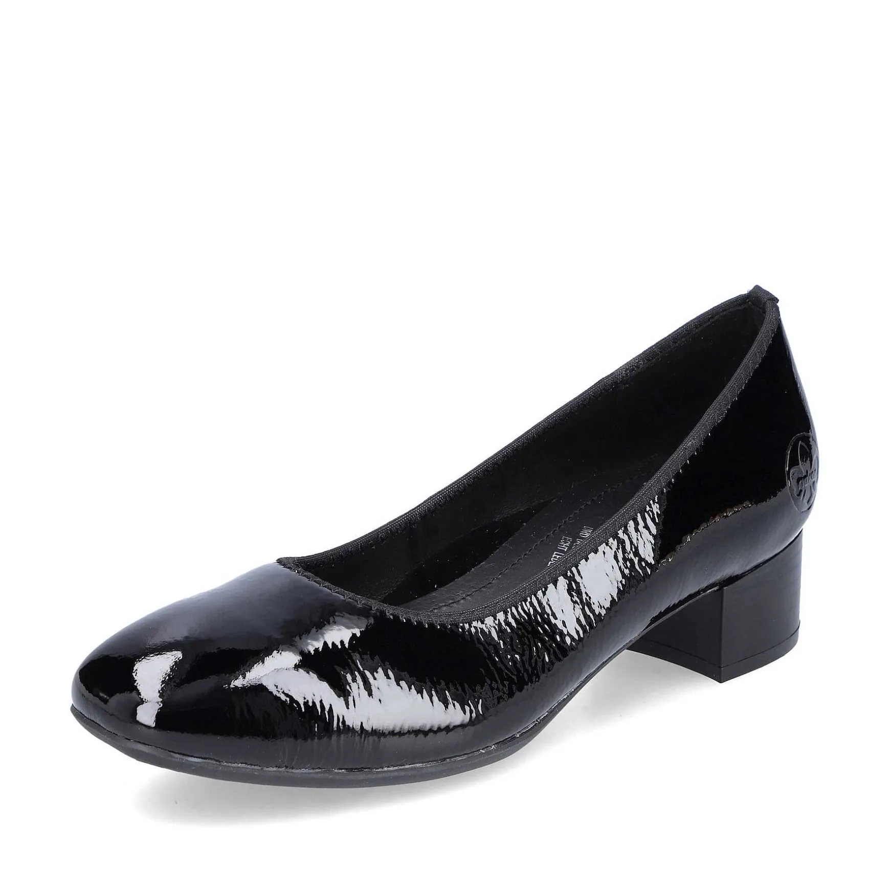 Rieker Women'S Pumps Glossy Black