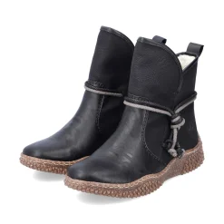 Rieker Women'S Short Boots Jet Black