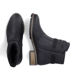Rieker Women'S Short Boots Jet Black