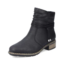 Rieker Women'S Short Boots Jet Black