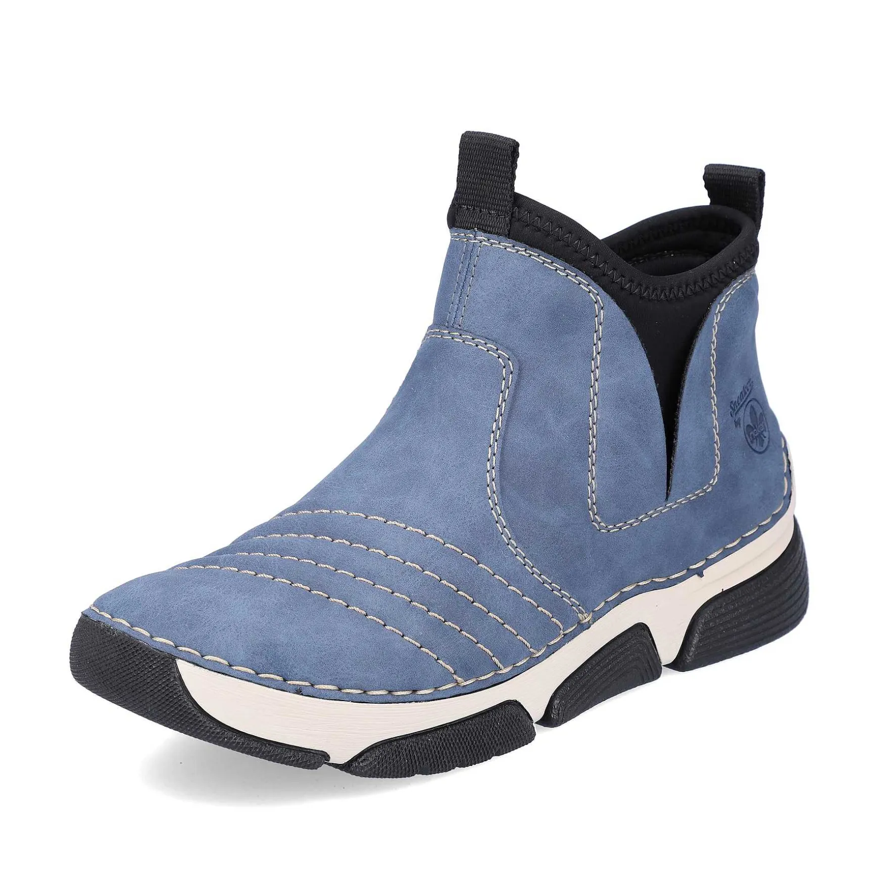 Rieker Women'S Short Boots Blue Gray