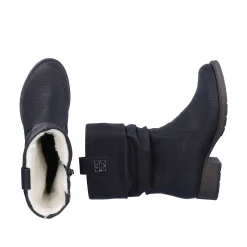 Rieker Women'S Short Boots Jet Black