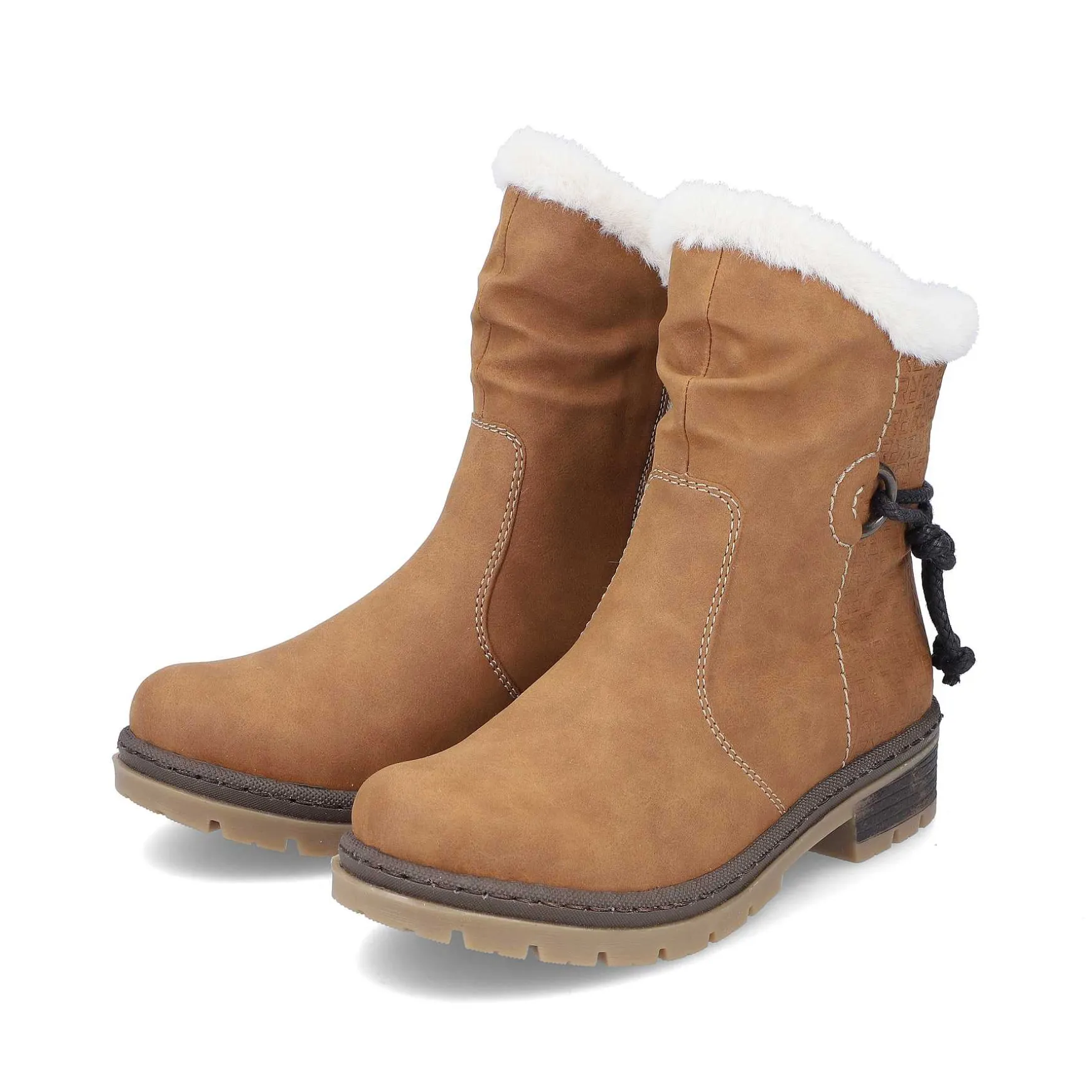 Rieker Women'S Short Boots Camel Brown