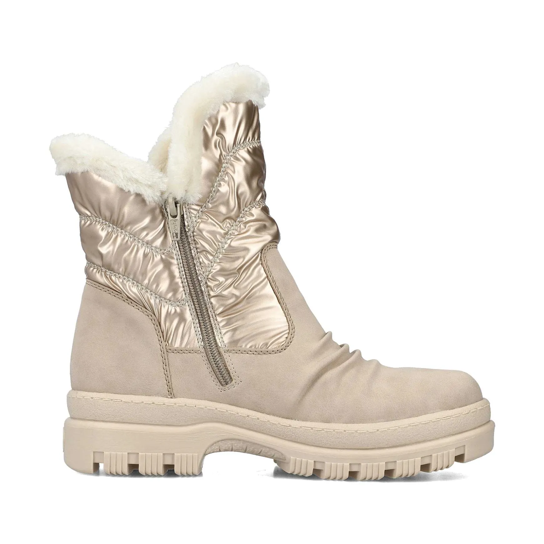 Rieker Women'S Short Boots Champagne