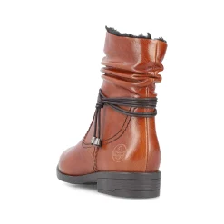 Rieker Women'S Short Boots Chestnut Brown