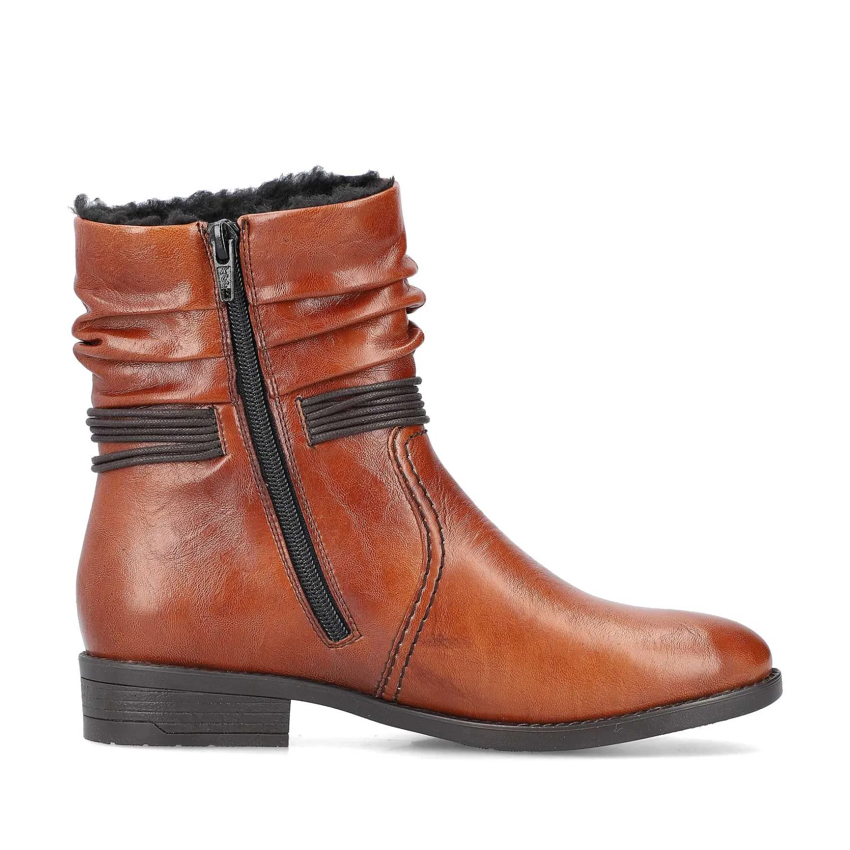 Rieker Women'S Short Boots Chestnut Brown