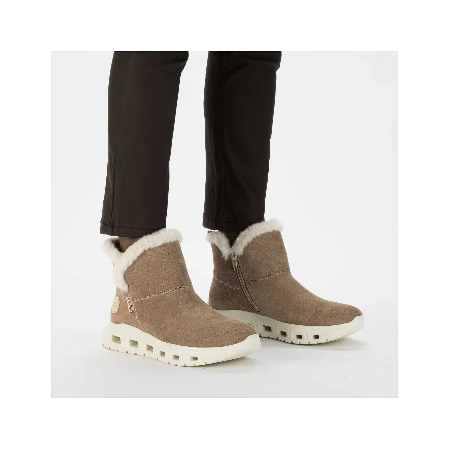 Rieker Women'S Short Boots Beige Brown