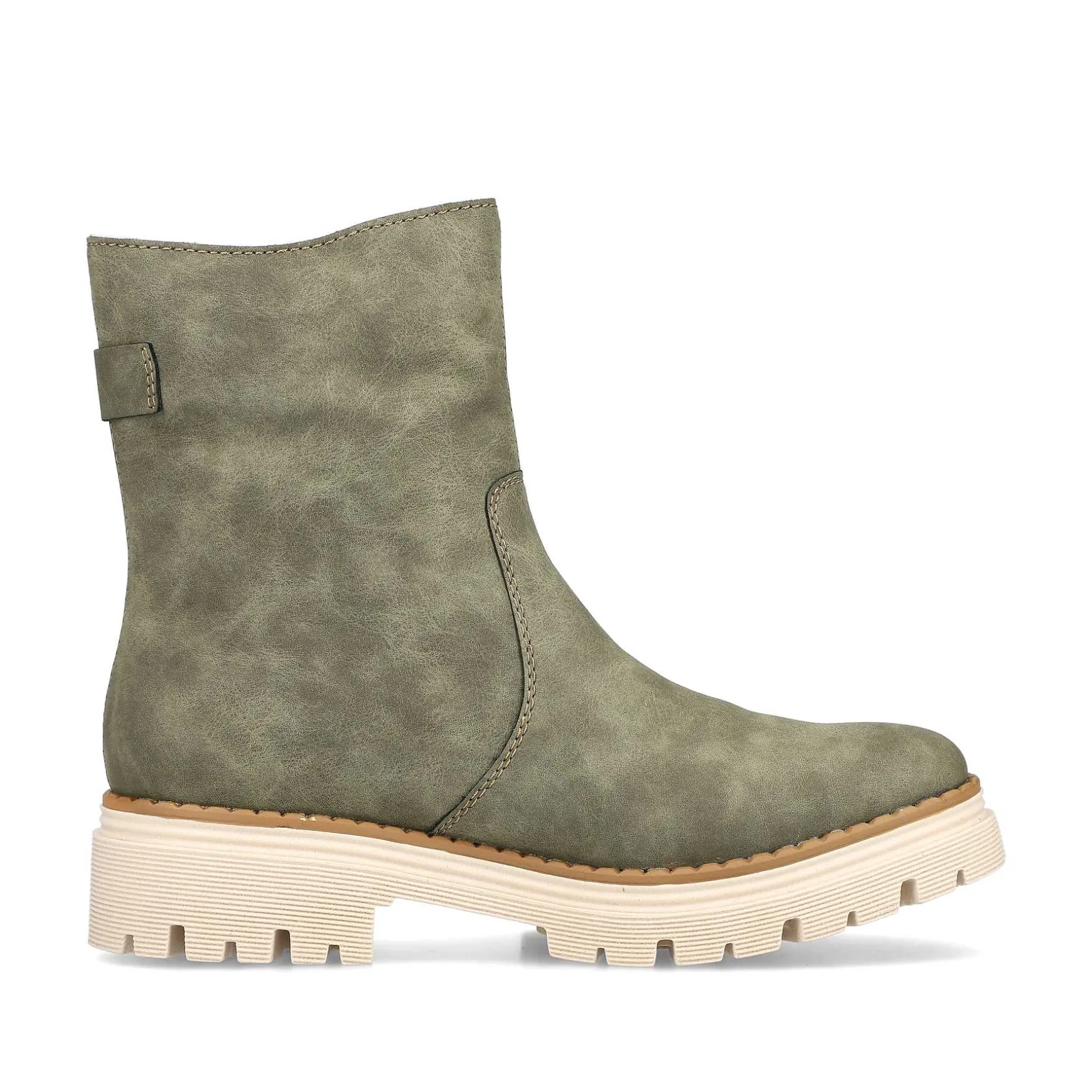 Rieker Women'S Short Boots Green Gray