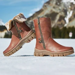 Rieker Women'S Short Boots Noisette