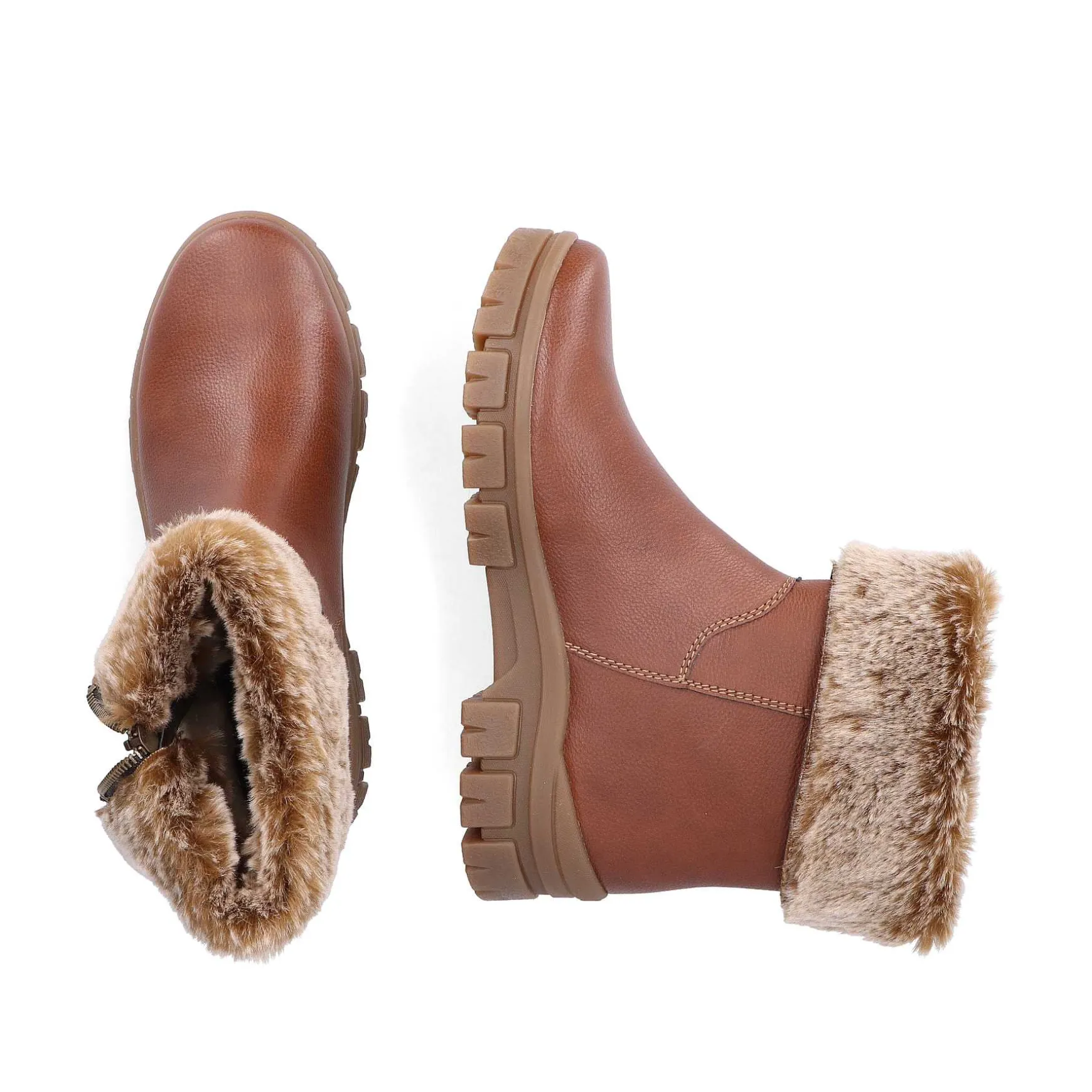 Rieker Women'S Short Boots Noisette