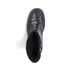 Rieker Women'S Short Boots Glossy Black