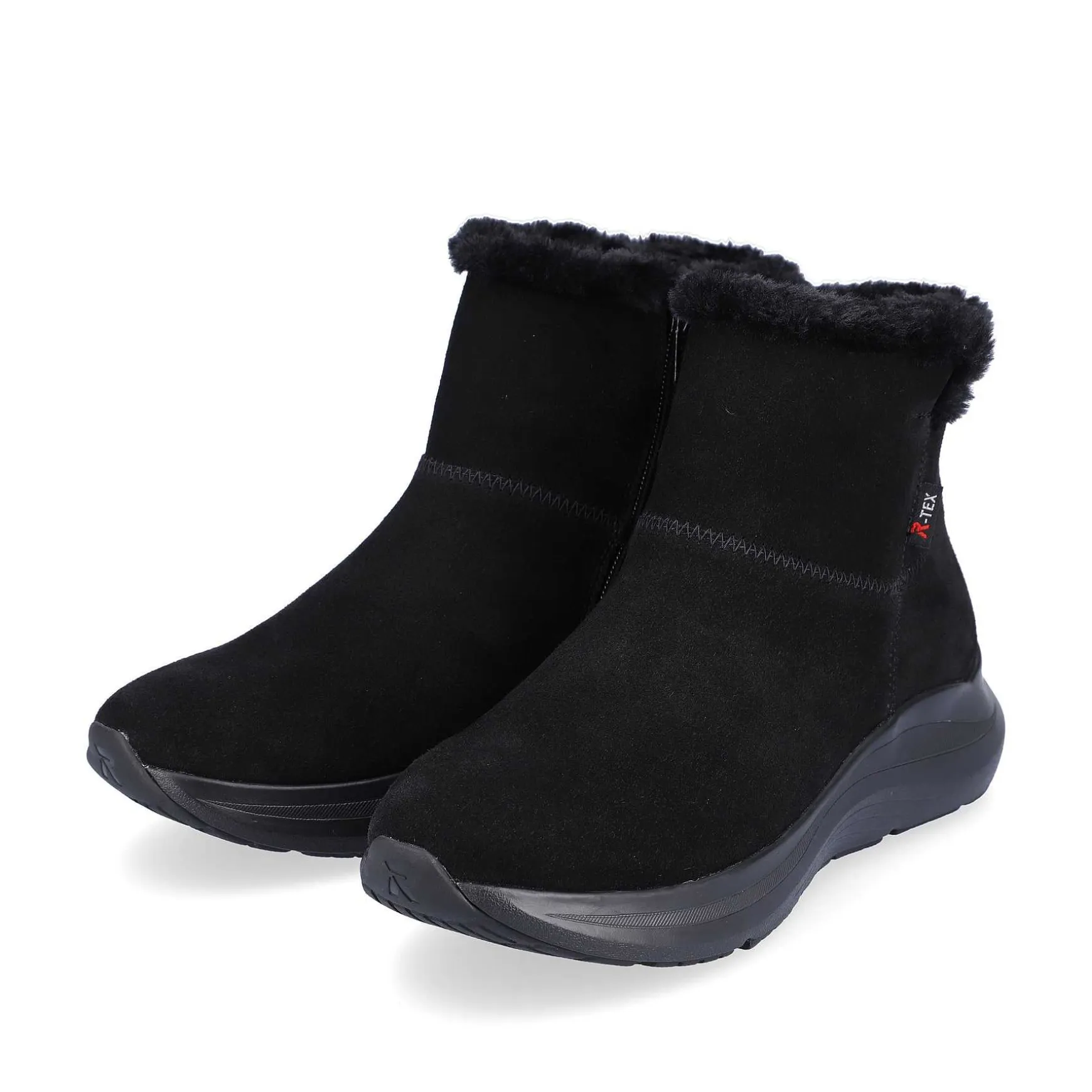 Rieker Women'S Short Boots Midnight Black