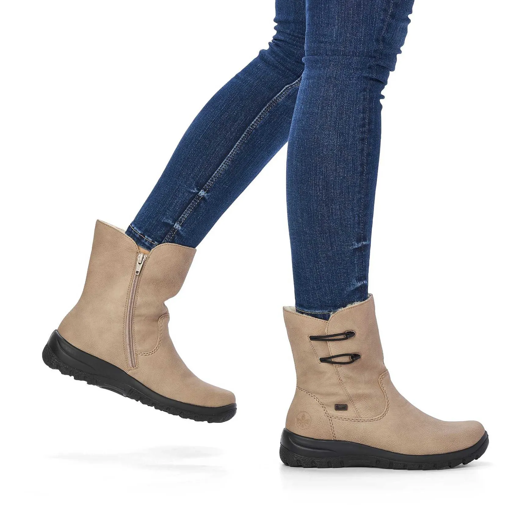 Rieker Women'S Short Boots Light Beige