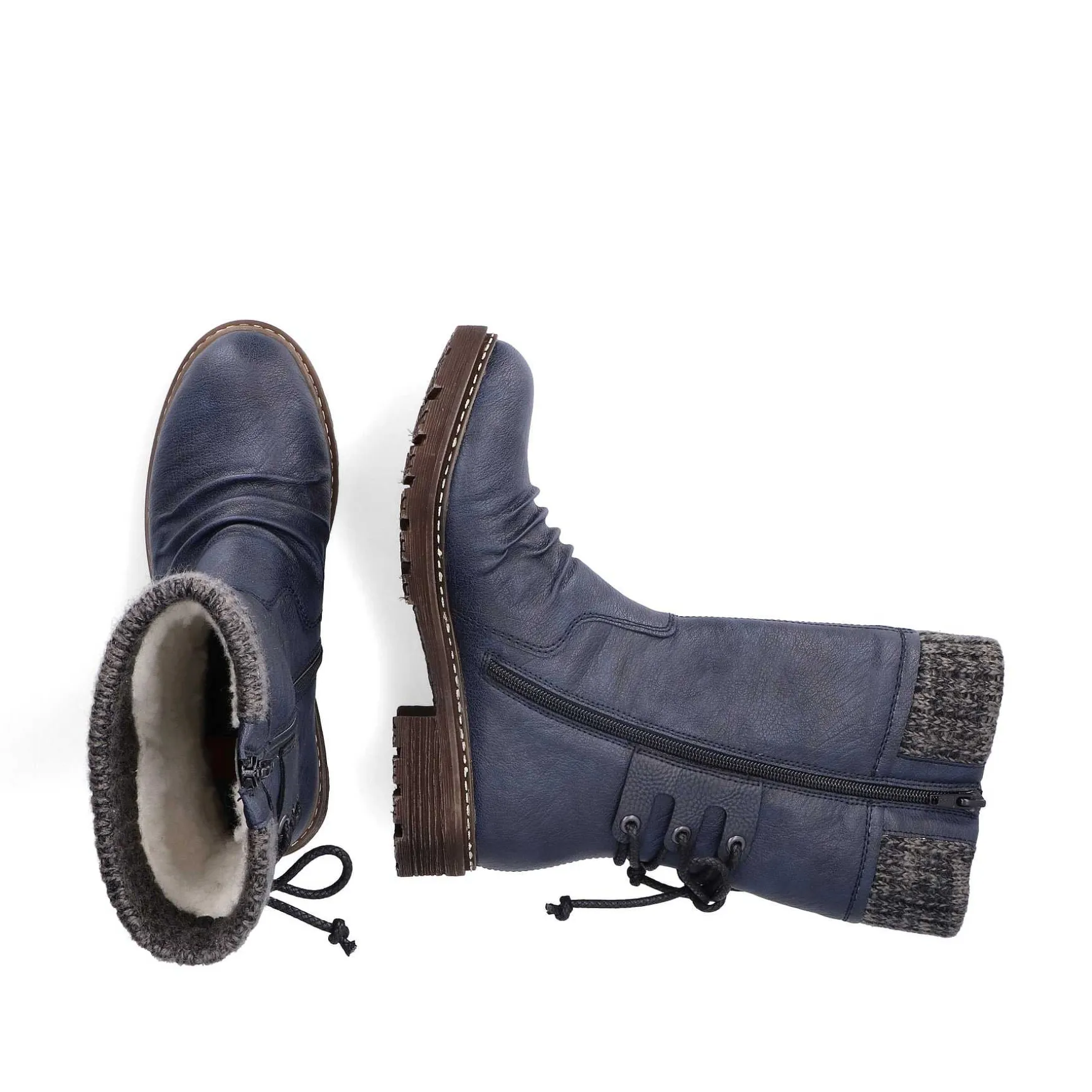 Rieker Women'S Short Boots Slate Blue