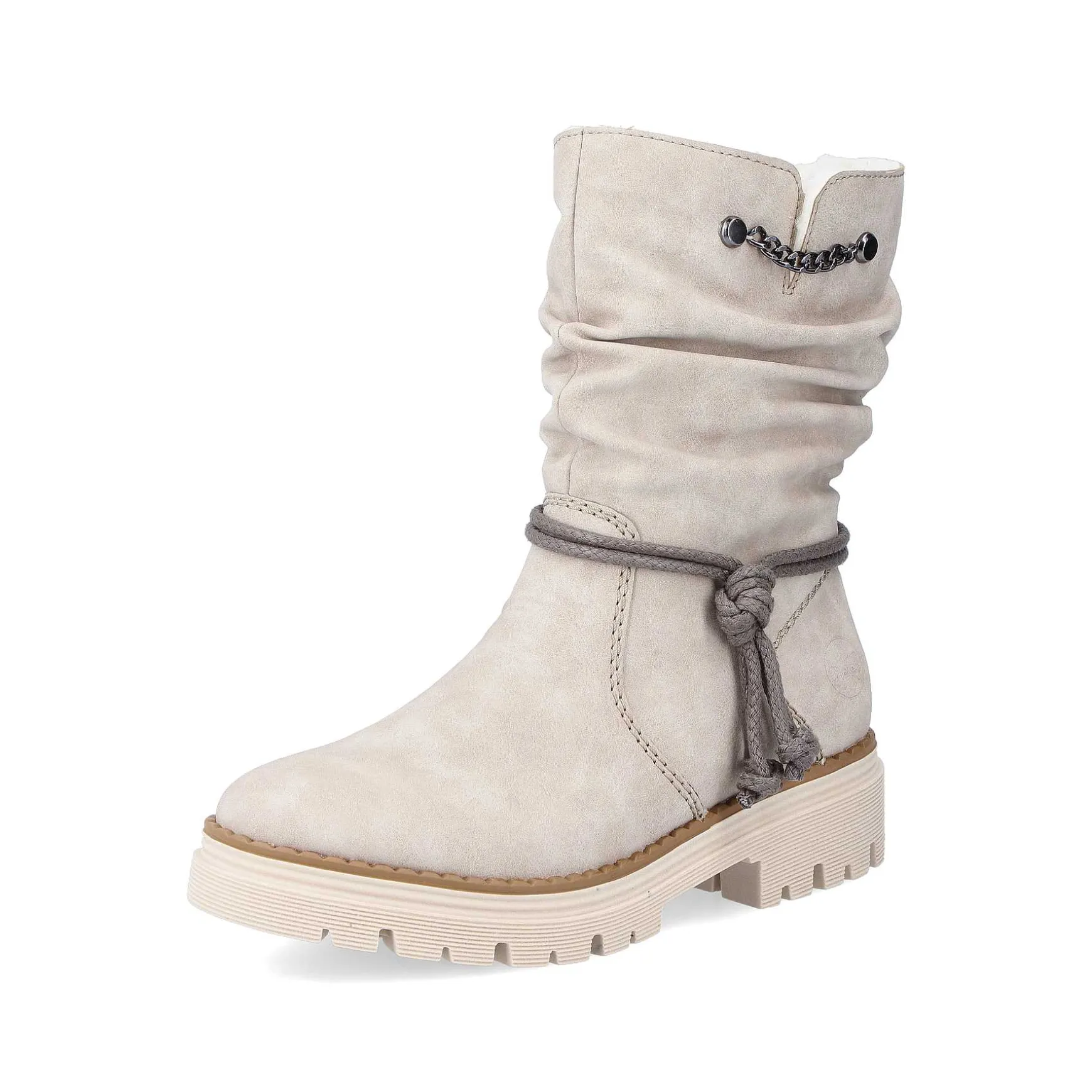Rieker Women'S Short Boots Light Beige
