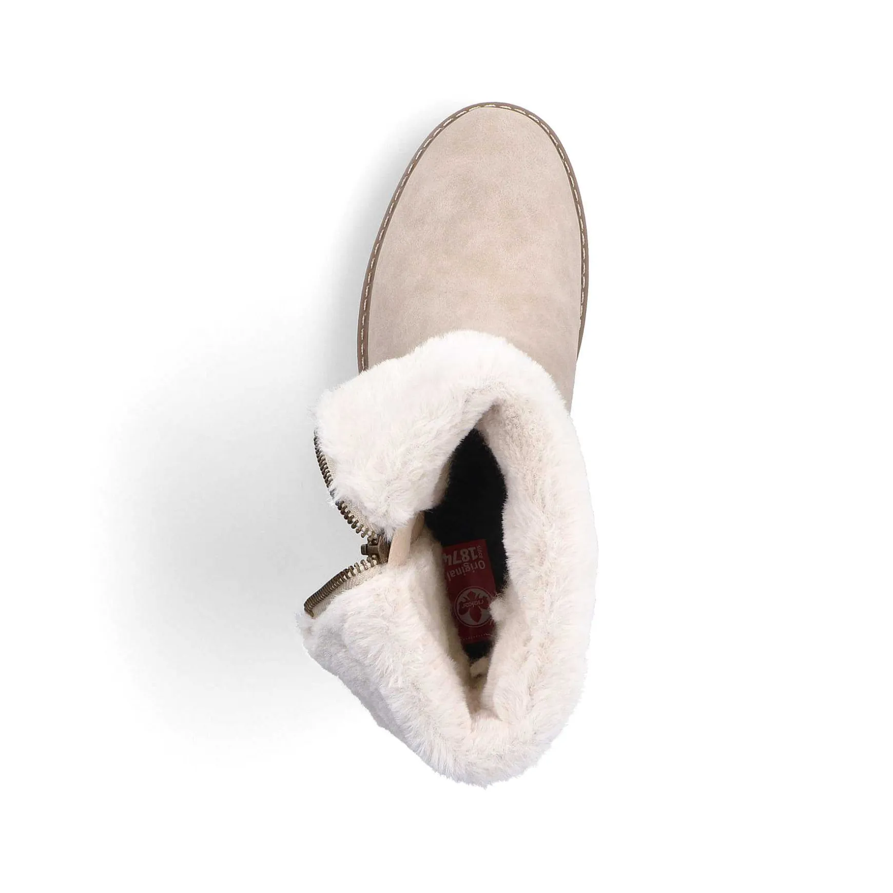 Rieker Women'S Short Boots Gray Beige