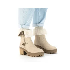 Rieker Women'S Short Boots Gray Beige