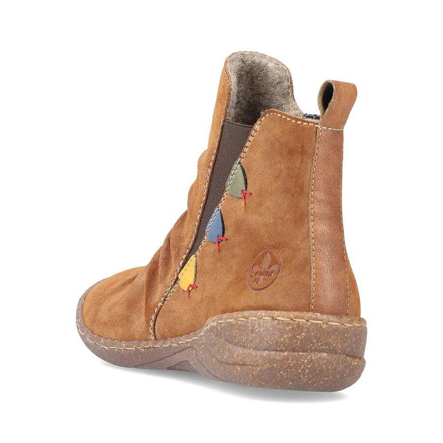 Rieker Women'S Short Boots Caramel Brown