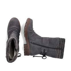 Rieker Women'S Short Boots Anthracite