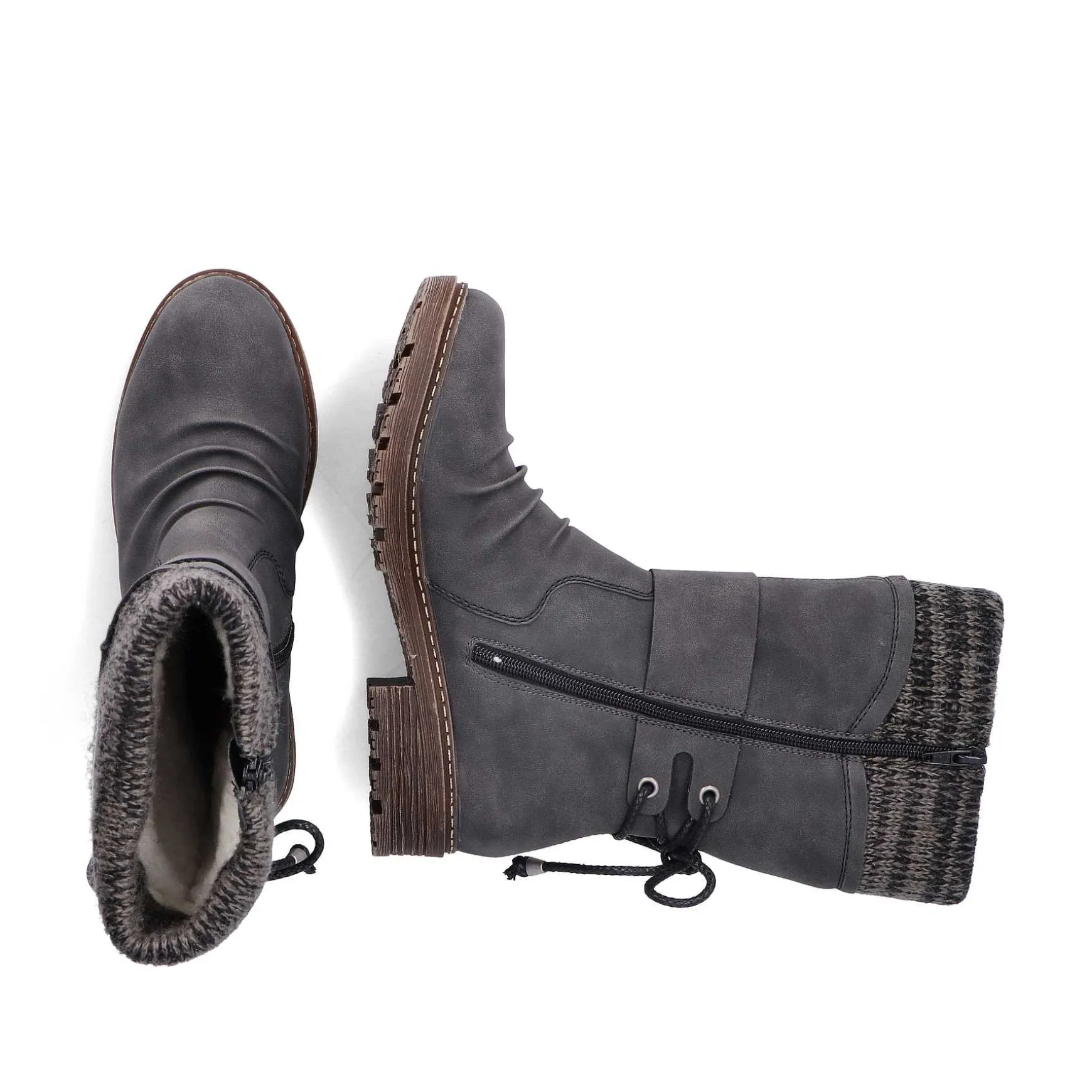 Rieker Women'S Short Boots Anthracite