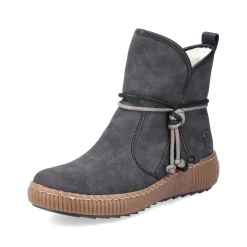 Rieker Women'S Short Boots Granite Gray