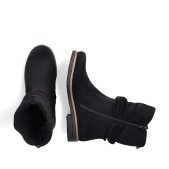 Rieker Women'S Short Boots Graphite Black