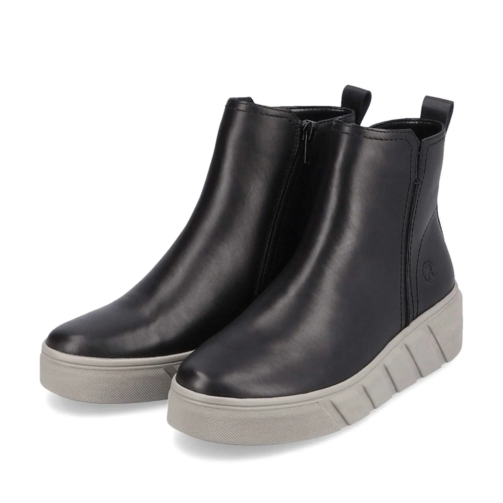 Rieker Women'S Short Boots Deep Black