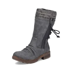 Rieker Women'S Short Boots Granite Gray