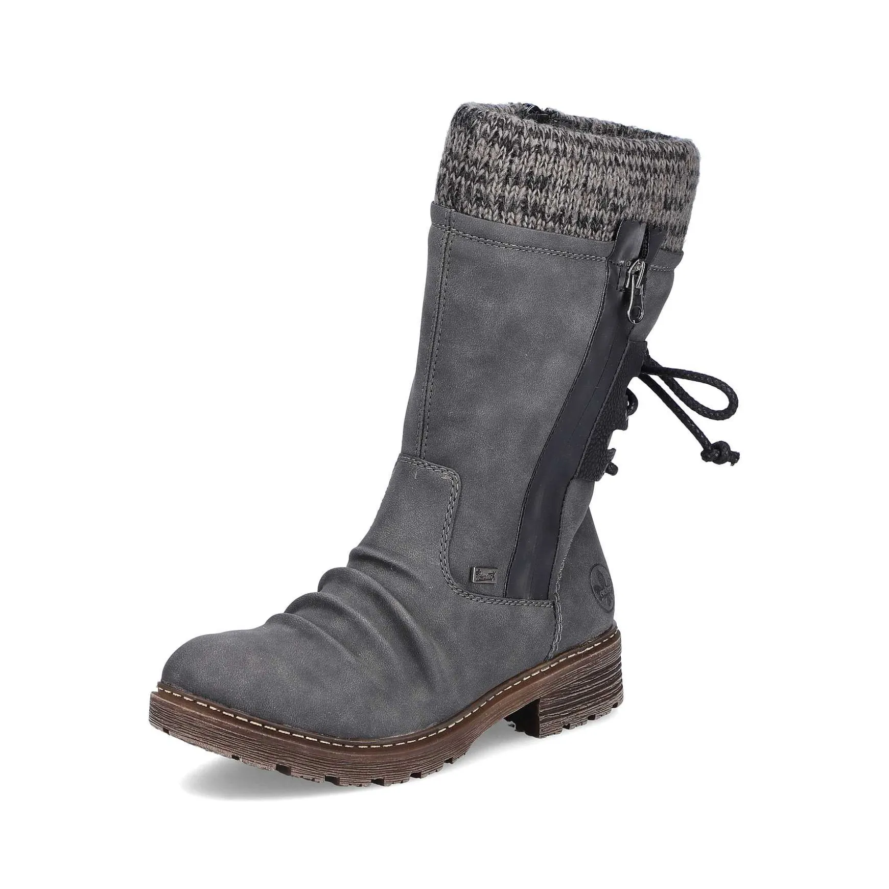 Rieker Women'S Short Boots Granite Gray
