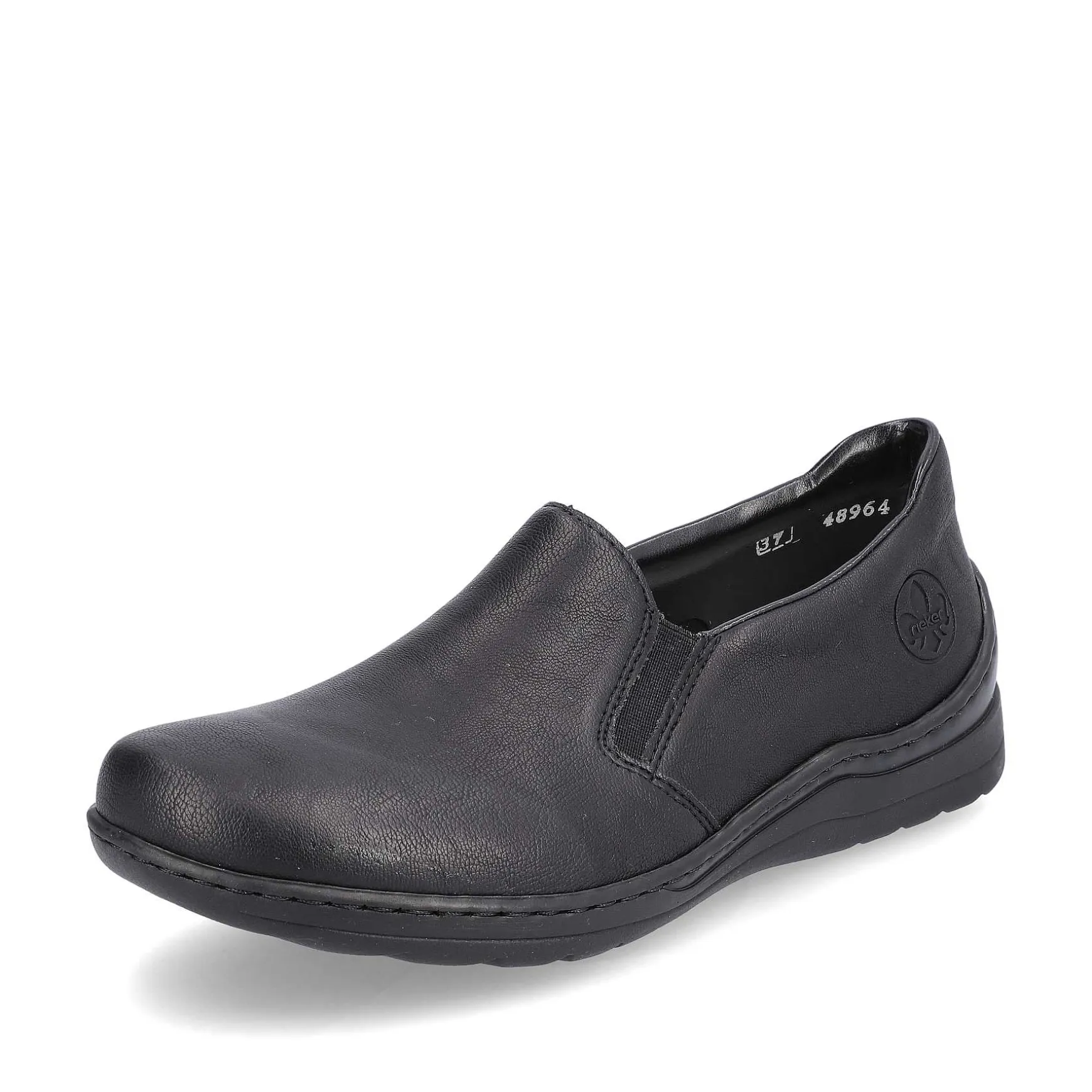 Rieker Women'S Slippers Asphalt Black