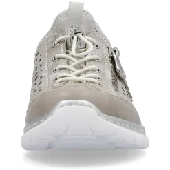 Rieker Women'S Slippers Beige Metallic