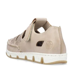 Rieker Women'S Slippers Brown-Beige