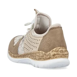 Rieker Women'S Slippers Brown Beige