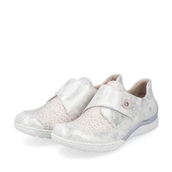 Rieker Women'S Slippers Champagne Metallic