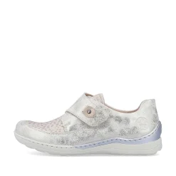 Rieker Women'S Slippers Champagne Metallic