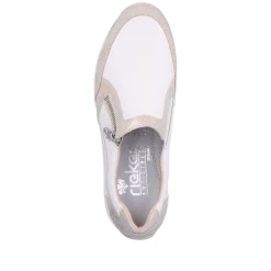 Rieker Women'S Slippers Cream White