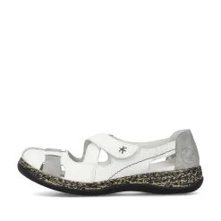 Rieker Women'S Slippers Crystal White