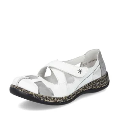 Rieker Women'S Slippers Crystal White