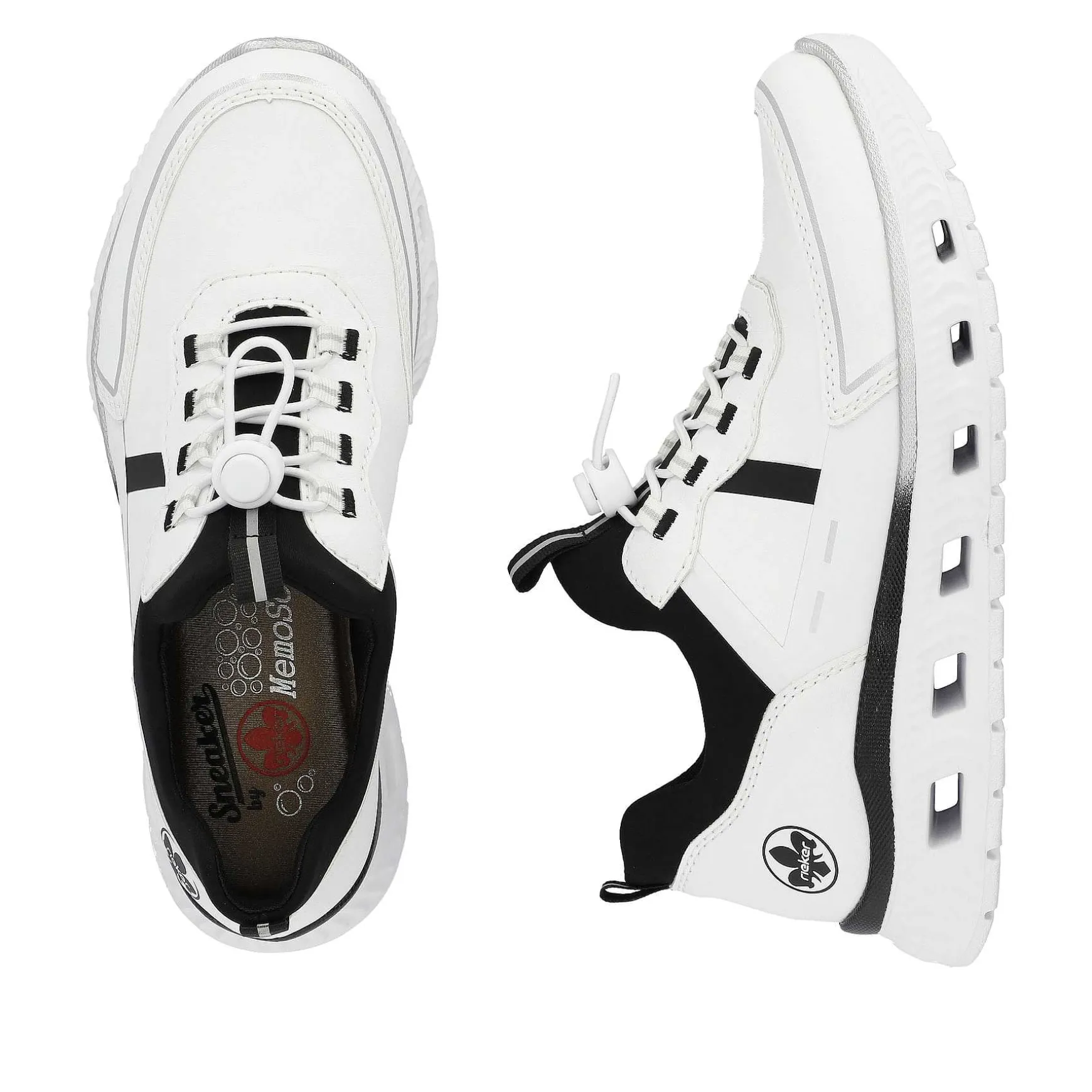 Rieker Women'S Slippers Crystal White