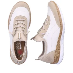 Rieker Women'S Slippers Cream White