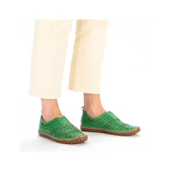 Rieker Women'S Slippers Forest Green