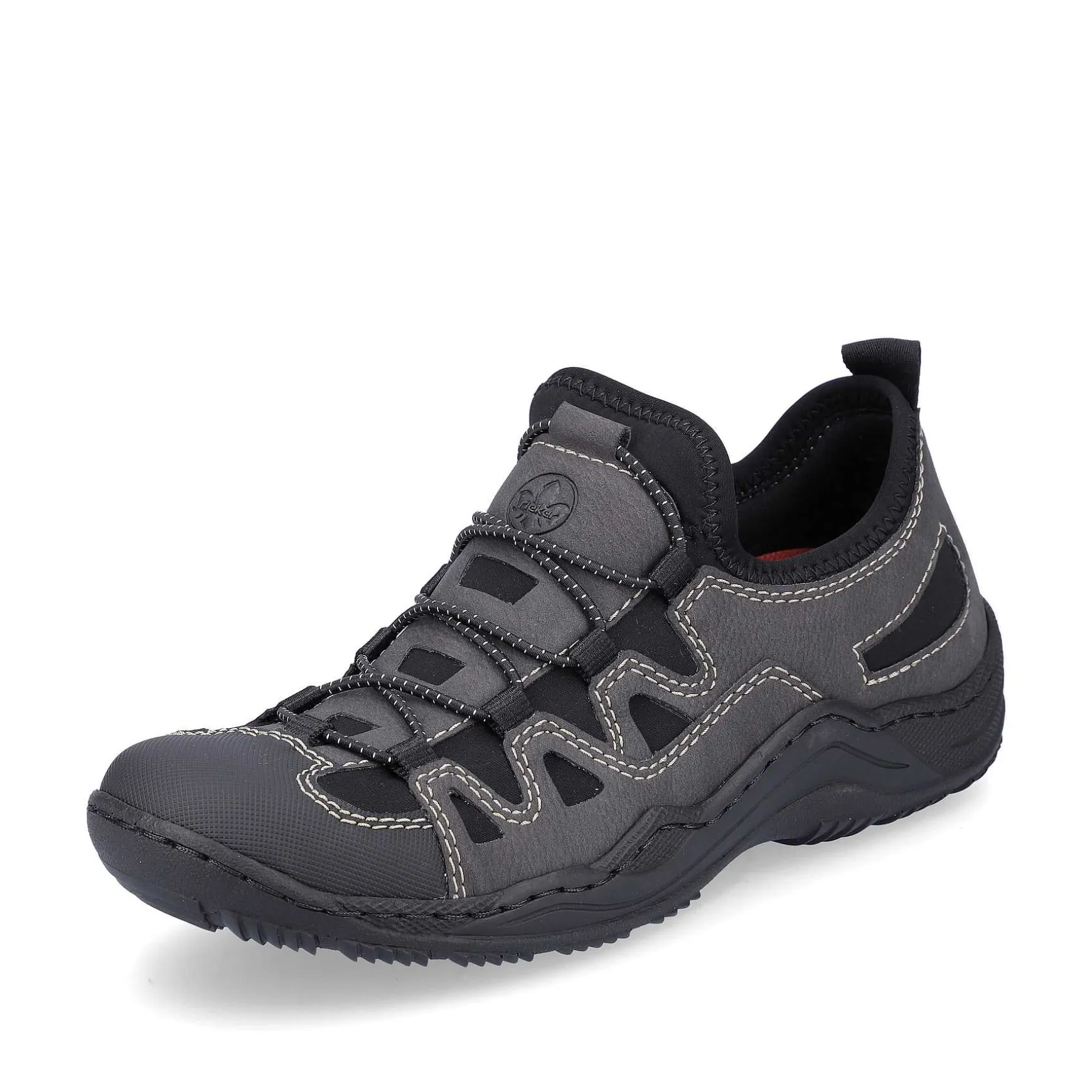 Rieker Women'S Slippers Granite Gray