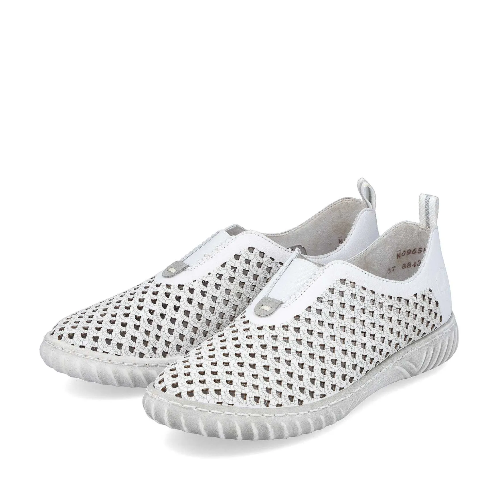 Rieker Women'S Slippers Gray White