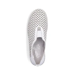 Rieker Women'S Slippers Gray White