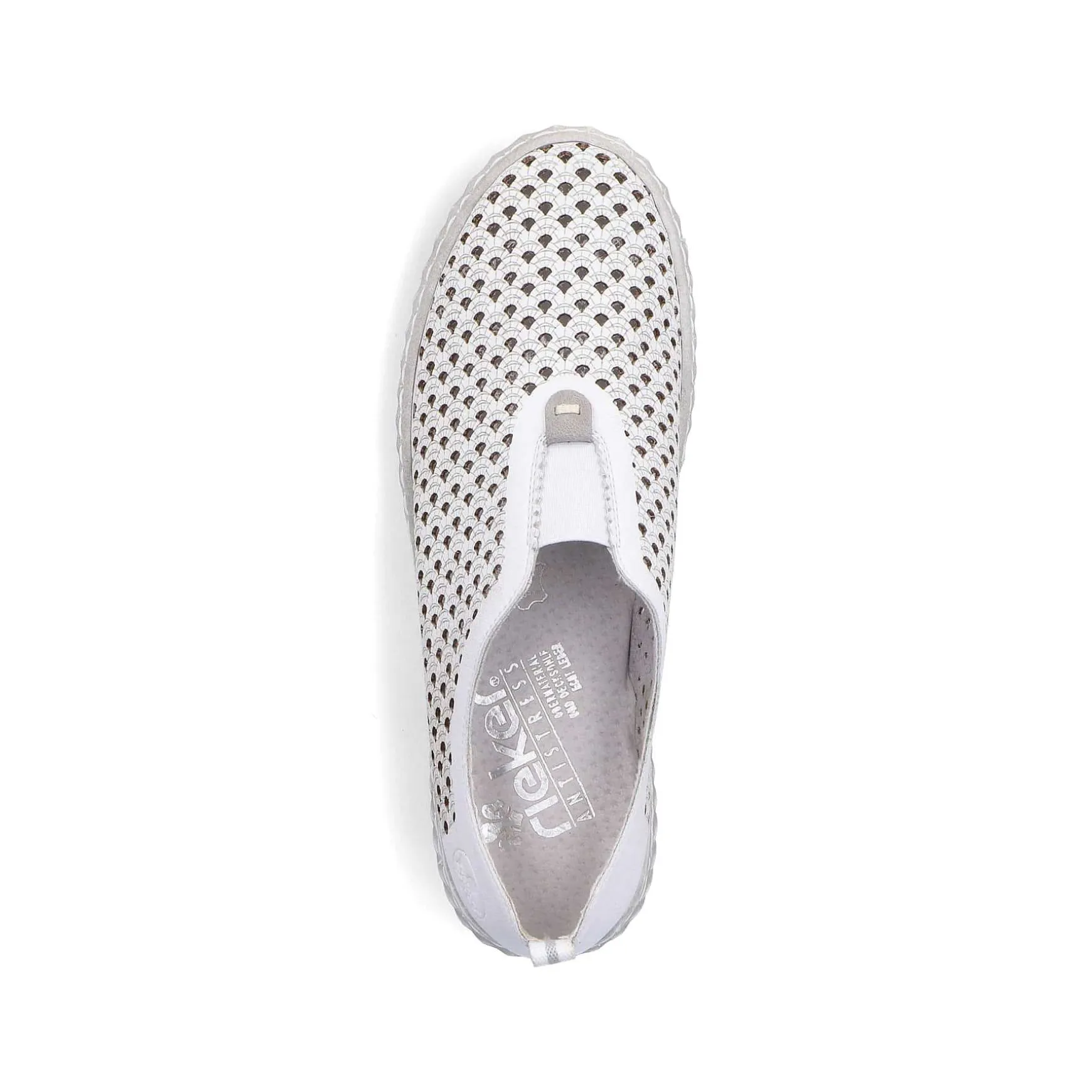 Rieker Women'S Slippers Gray White