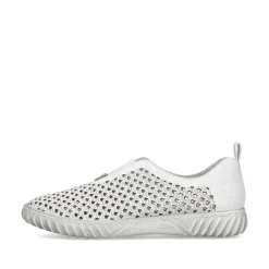 Rieker Women'S Slippers Gray White