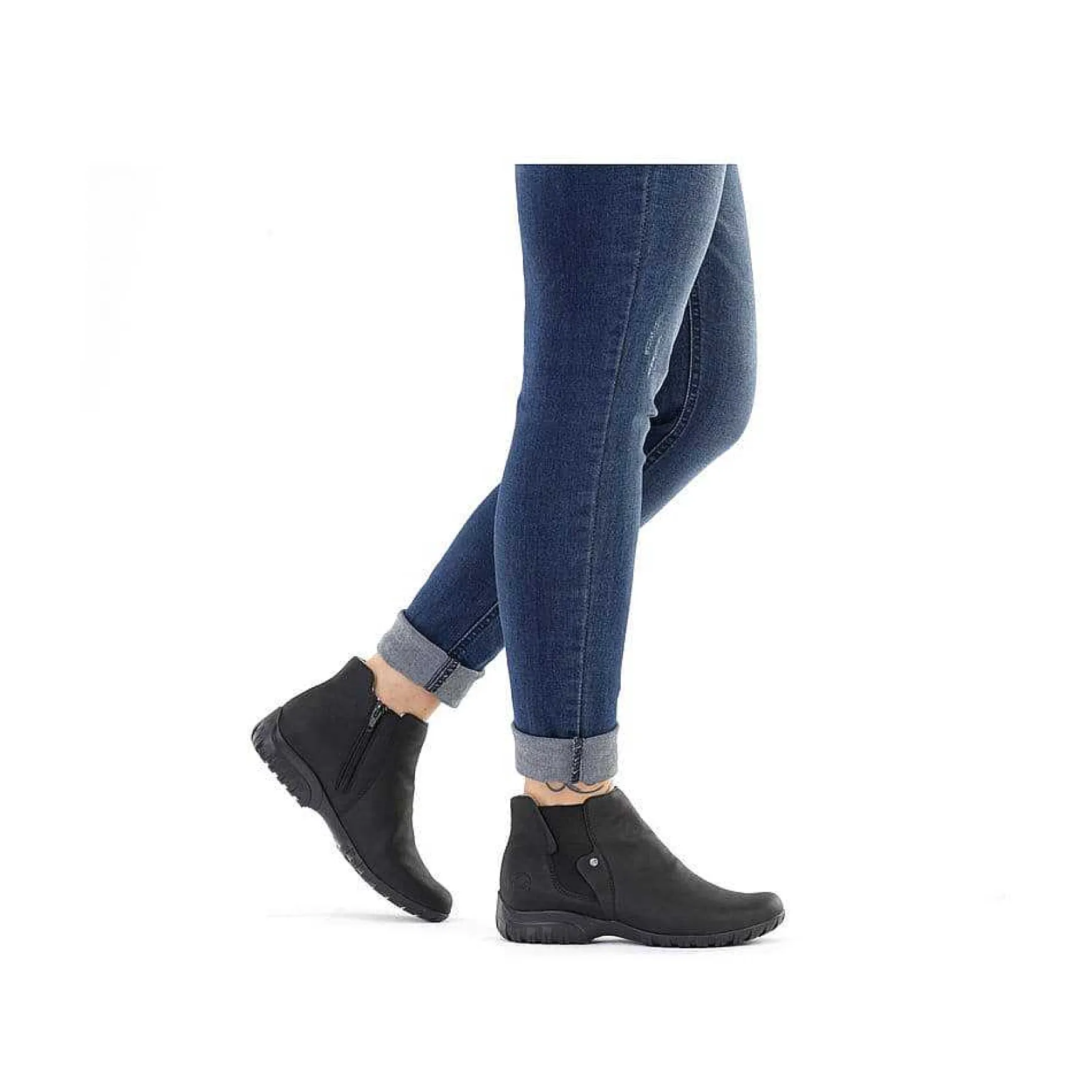 Rieker Women'S Slippers Jet Black