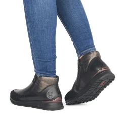 Rieker Women'S Slippers Jet Black