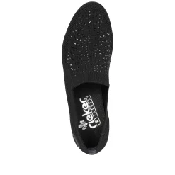 Rieker Women'S Slippers Jet Black