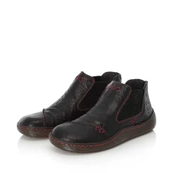 Rieker Women'S Slippers Jet Black